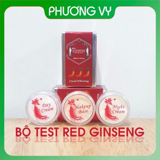 [SIÊU SALE] Bộ thử kem sâm RED GINSENG, mỹ phẩm làm mờ nám tàn nhang và dưỡng trắng da nhân sâm Hàn Quốc.
