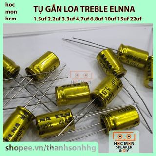 Tụ phân tần gắn loa treble cao cấp elna không phân cực 100v 1.5uf 2.2uf 3.3uf 4.7uf 6.8uf 10uf 15uf 22uf