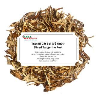 Trần bì thái sợi sấy khô túi 1kg việt hiệp