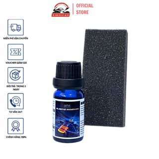 Chai Phục hồi nhựa nhám Plastic Remover 10ml chuyên dùng cho nhựa đen nhựa nhám bạc màu