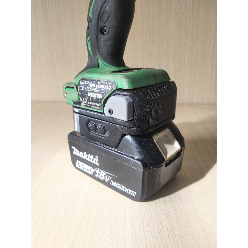 Đế chuyển pin phổ thông cho máy HIKOKI 14/18v (Không bao gồm máy và pin)