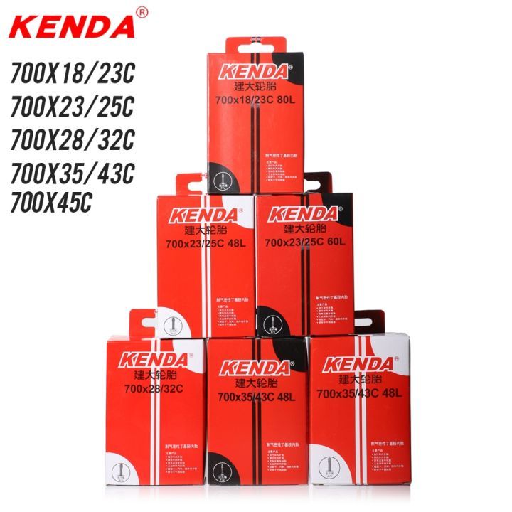 RUỘT XE ĐẠP KENDA 700x35/43c AV FV SĂM XE ĐẠP KENDA SIZE BÁNH 700