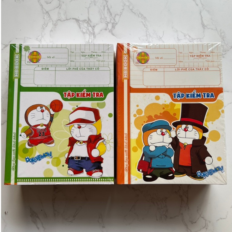 Tập Vở Kiểm Tra Hòa Bình 155x205mm 80 Gsm (Vừa) (10 Quyển - 1 Quyển 20 Tờ Đôi)