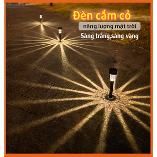 Đèn cắm cỏ năng lượng mặt trời đèn trang trí ngoài trời đèn led sân vườn