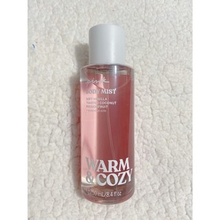 {Chuẩn Auth} {Bill Mỹ} Pink Warm & Cozy Nước hoa Xịt thơm toàn thân Victoria's Secret Victoria Secret Body Mist 250ml