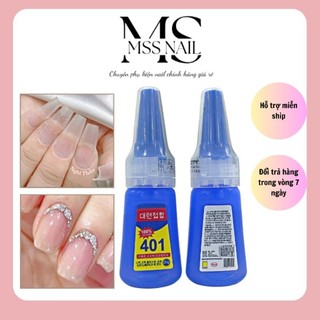 keo dán móng 401, keo 401 gắn móng, keo 401 chính hãng