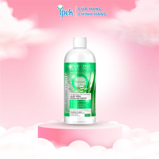 Nước tẩy trang Eveline Facemed+ dịu mát da chiết xuất lô hội 400ML