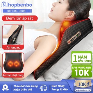 AM509C/AM509R Máy massage vai gáy BENBO , gối mát xa vai gáy toàn thân đa năng Thiết bị massage lưng