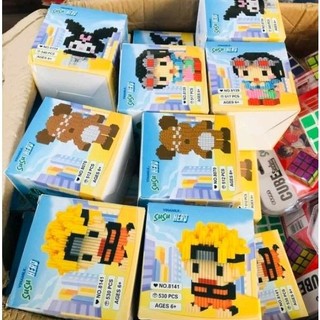 Bộ lego lắp ghép mini 3D cho bé khuyến mãi Vinamilk