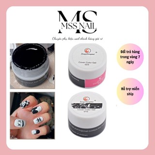 Gel vẽ trắng đen, hũ gel vẽ đặc