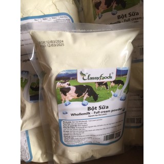 Sữa Bột Béo Nguyên Kem Whollemilk Clasyfoods date mới