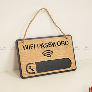 Bảng treo viết phấn Password WIFI xinh xắn - LUXI Decor