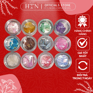 Xà Cừ Nail , Xà Cừ Vân Đá Đính Móng 12 Màu 385