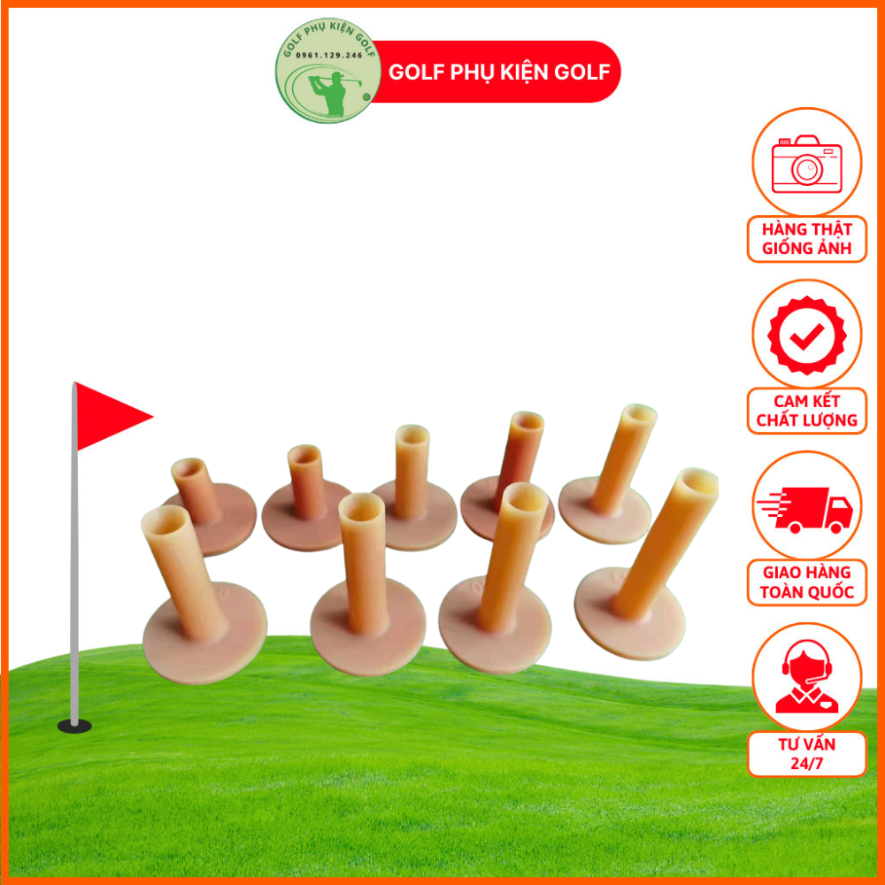 Tee Cao Su Tee Golf Golf Tee Cho Thảm Tập Golf-Tuan golf 88