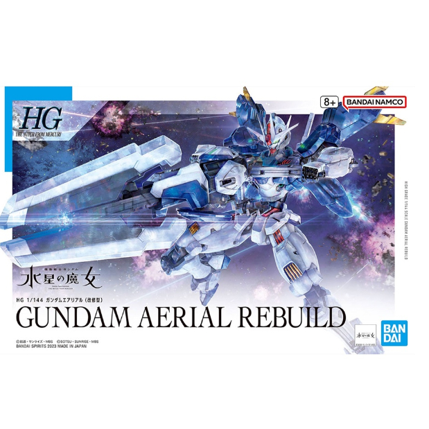 Mô Hình Lắp Ráp Gundam HG TWFM Aerial Rebuild (The Witch from Mercury)