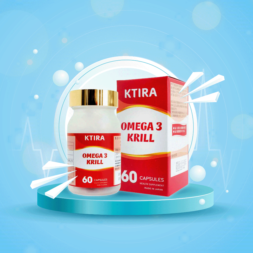 Dầu Nhuyễn Thể Ktira Omega 3 Krill