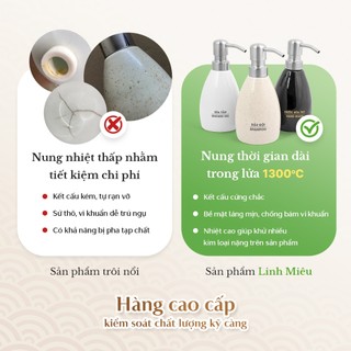 Ống đựng tăm sứ Bát Tràng