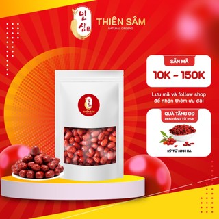 Táo đỏ hàn quốc sấy khô 100gr - táo đỏ hàn loại cực ngon, chắc thịt - dùng hầm canh sâm, pha trà thảo mộc - thiên sâm