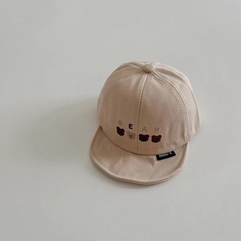 Mũ Lưỡi Trai Gấu Cho Bé Sơ Sinh Trai/Gái