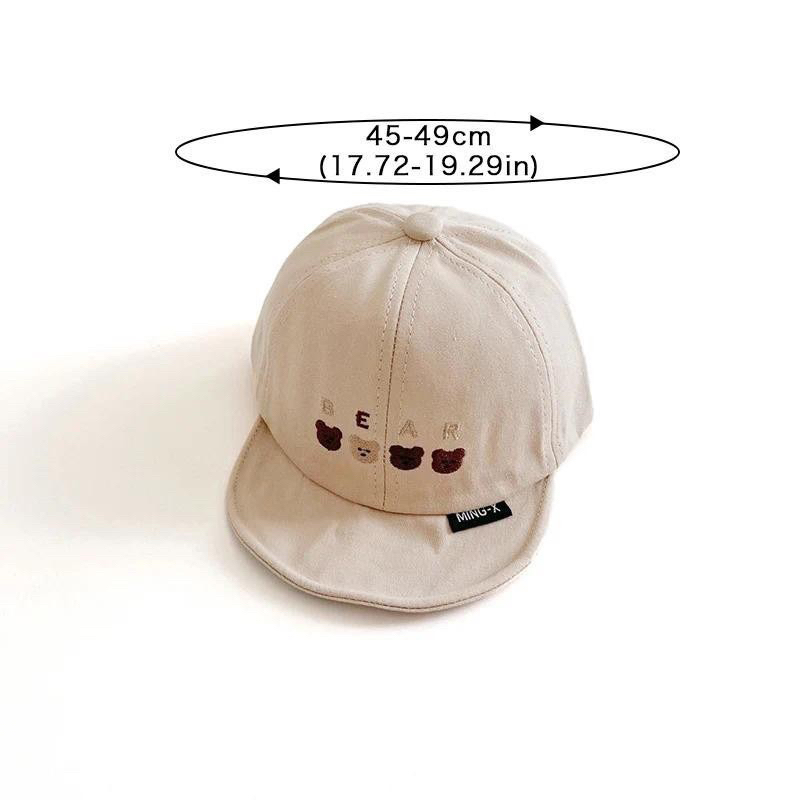 Mũ Lưỡi Trai Gấu Cho Bé Sơ Sinh Trai/Gái