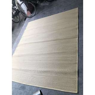 Chiếu Cói Đậu Thái Bình Trắng (2m x 2m2) –  Bền Đẹp, Thoáng Mát