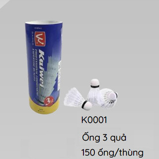 Quả cầu lông nhựa kaiwei k0001