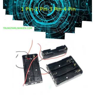 Hộp đế pin 18650 1 Pin 2 Pin 3 Pin 4 Pin