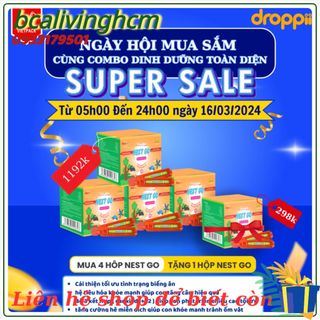 Thực phẩm bổ sung Nest Go bổ sung dinh dưỡng yến xào 300ml .