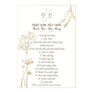 Combo thực đơn 100