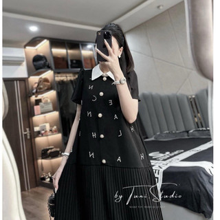 Váy chân dập cổ đức sm