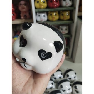 Heo/ lợn đất để tiền tiết kiệm, heo sứ để tiền tiết kiệm siêu dễ thương, sứ Bát Tràng