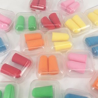 COD🔮🔮Nút bịt tai chống ồn chống nước bằng xốp mềm kèm hộp đựng