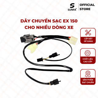 Dây chuyển sạc Exciter 150 lắp được nhiều dòng xe - SUNFA