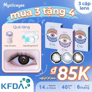 Lens nâu kính áp tròng cận đen lens cận blue kính màu xám lens mắt xanh lens giãn tròng to 14.5mm lens sto