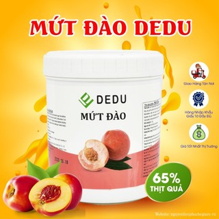 Mứt đào dedu 1,2kg