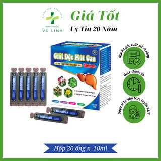 Giải độc mát gan alexan hỗ trợ tăng cường chức năng gan, thanh nhiệt, giải độc, mát gan