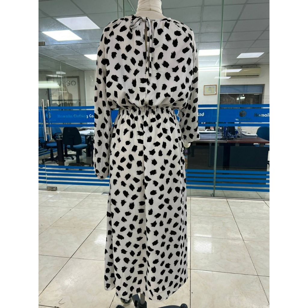 ĐẦM MAXI ZARA TAY DÀI