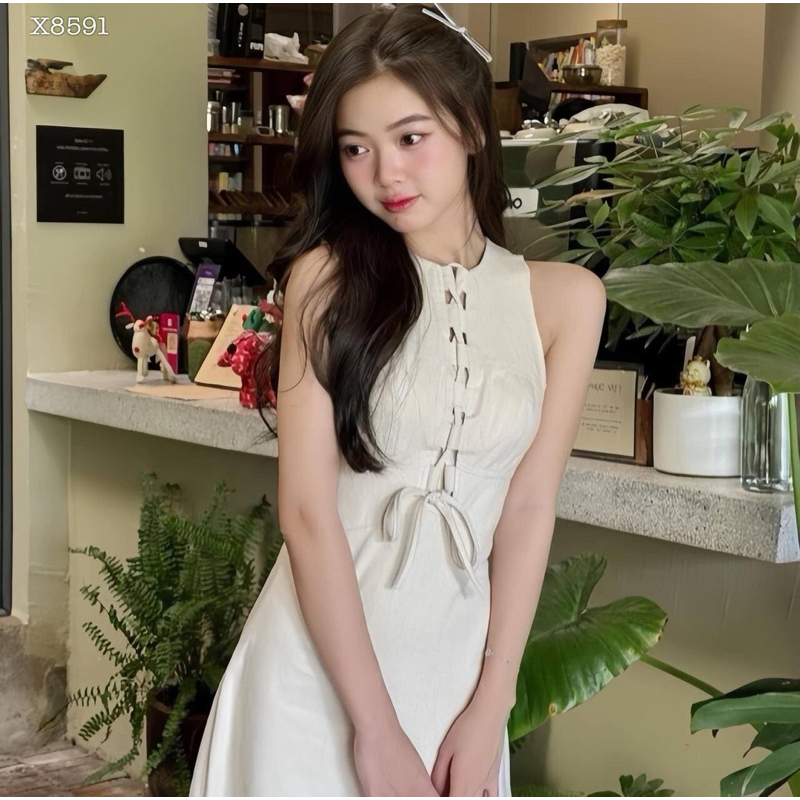 ĐẦM MIDI SÁT NÁCH ĐAN NGỰC