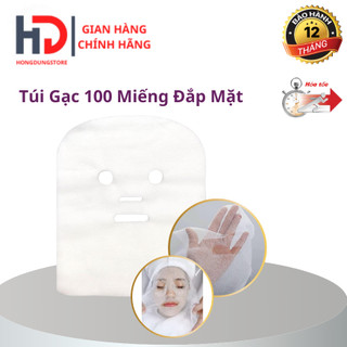 Gạc 100% cotton | set 100 miếng gạc đắp mặt nạ | gạc đắp mặt nạ bột trong spa thẩm mỹ viện