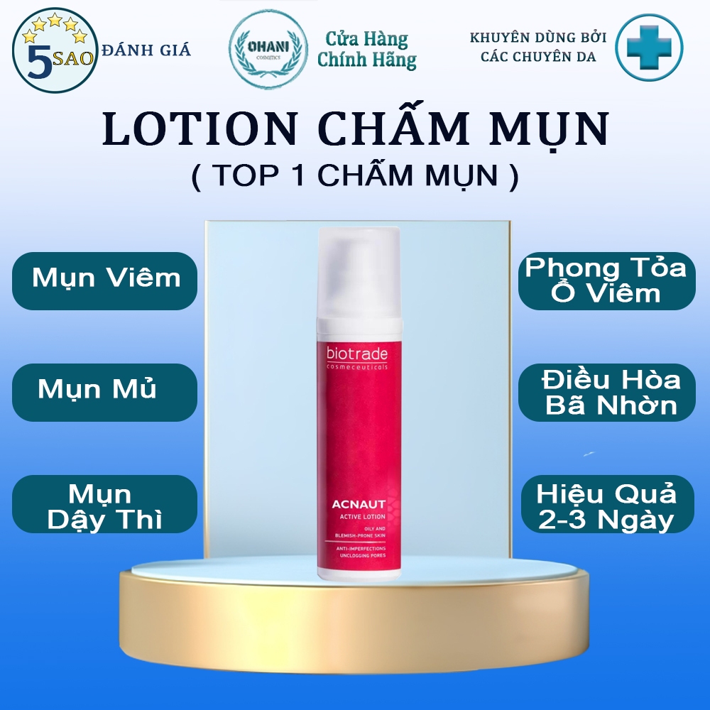 Lotion giảm mụn Biotrade Acne Out Active Lotion 15ml, 60ml