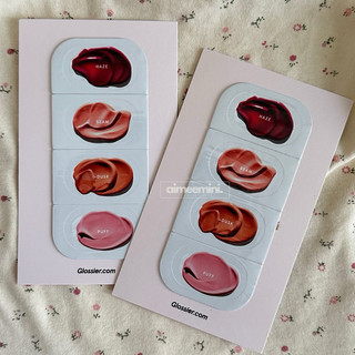 Sample má hồng Glossier Cloud Paint 4 ô - mẫu thử má hồng kem Glossier