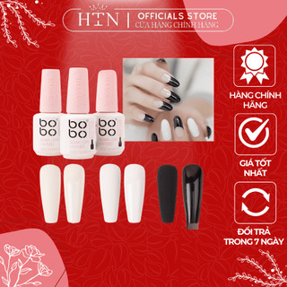 Sơn gel bobo đen, trắng , đỏ 15ml chính hãng