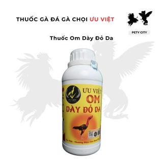 Thuốc om dày đỏ da gà đá gà chọi ưu việt
