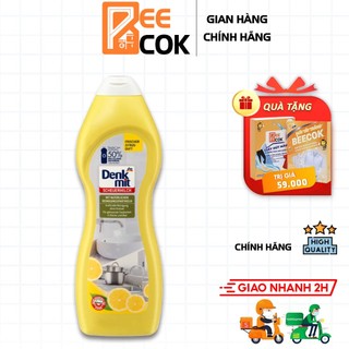 Nước tẩy rửa inox và men sứ dùng cho nồi, bồn rửa Denkmit 750ml - Hàng Đức