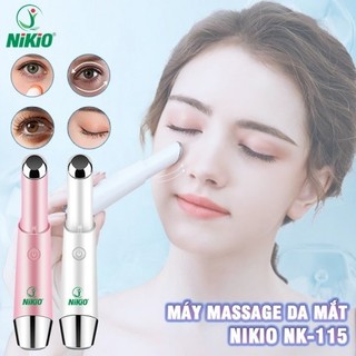 Bút massage mắt, matxa môi Nikio NK-115 - Giảm nếp nhăn và thâm quầng mắt, mỏi mắt hiệu quả