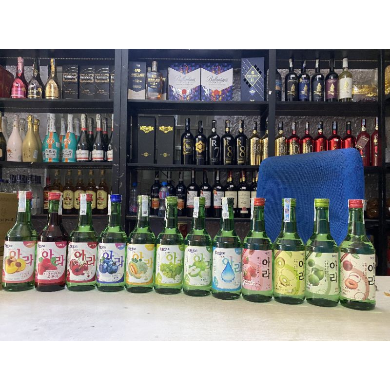 Thùng x 20 Chai Sô Chu Hàn Quốc KORICE Soju 360ml