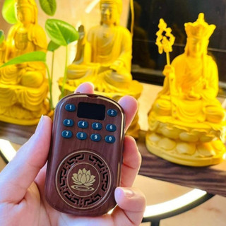 🌻 Máy niệm Phật Mini SEN, Có Phím Số, âm thanh to