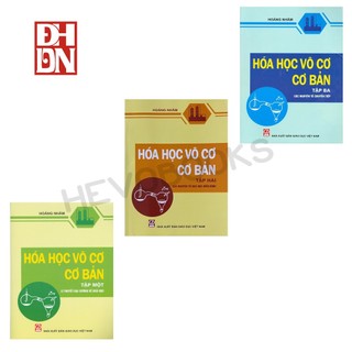 Combo - hóa học vô cơ cơ bản tập 1 + tập 2 + tập 3