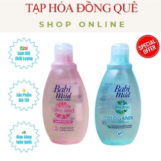 Sữa tắm trẻ em babi mild thái lan 180ml