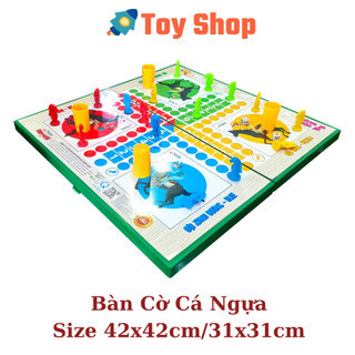 Bộ Cờ Cá Ngựa Cao Cấp - Cờ Đua Ngựa Lớn/ Mini [Made in Việt Nam]